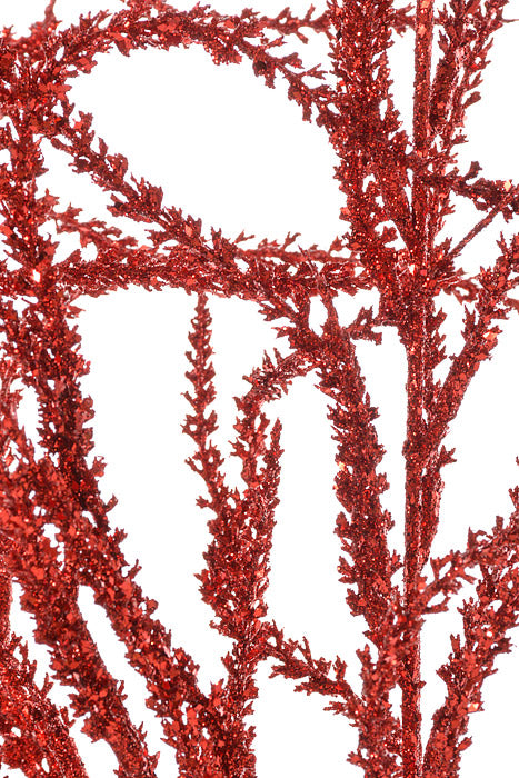 22" Willow With Glittered (Red)