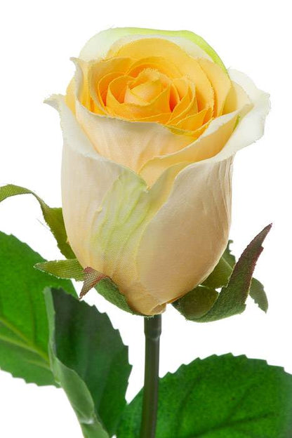 26" Rose Stem Yellow