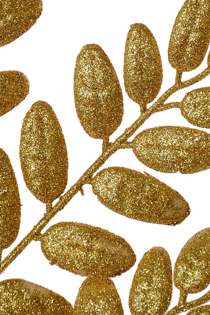 22" Honey Locust Glitter Spray Gold