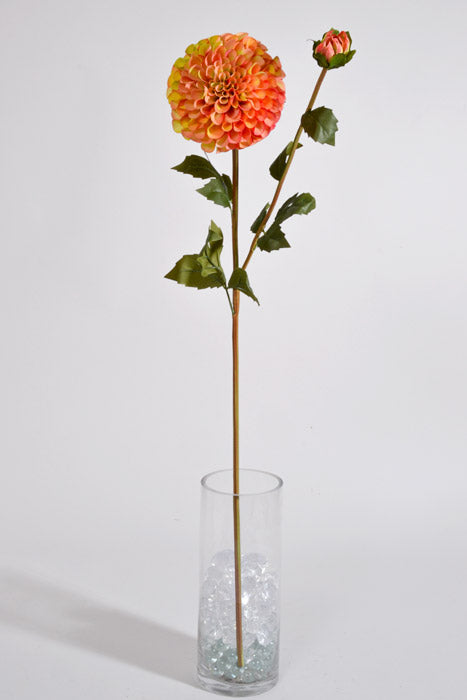 31&quot; Silk Dahlia Spray Sunset