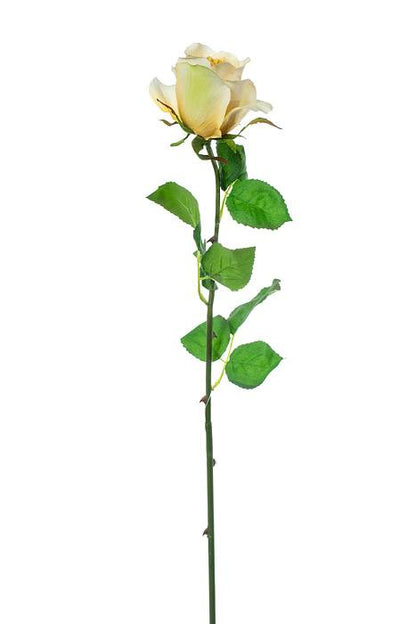 28" Rose Stem Yellow