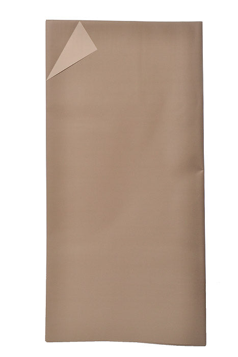 22.5" 2 Tone Waterproof Wrapping Paper Nude/Khaki Pkg/20