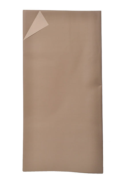 22.5" 2 Tone Waterproof Wrapping Paper Nude/Khaki Pkg/20
