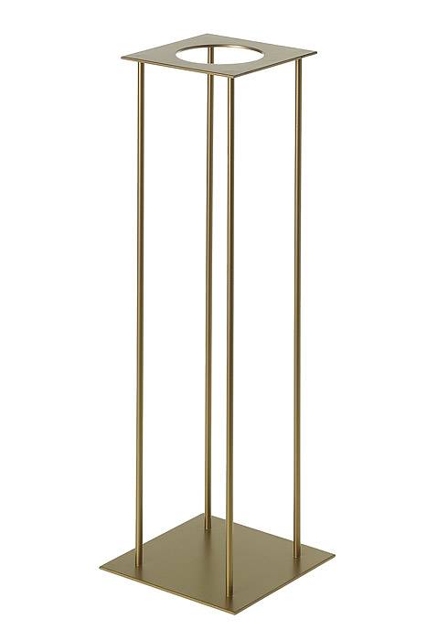 8" X 29.5" Harlow Stand Gold