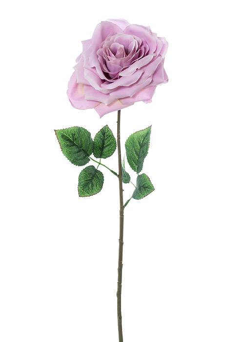 20" Open Rose Spray Lilac