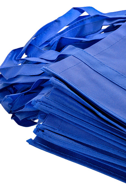13.5" X 15" X 6" Non-Woven Fabric Bag Royal Blue (Pkg/10)