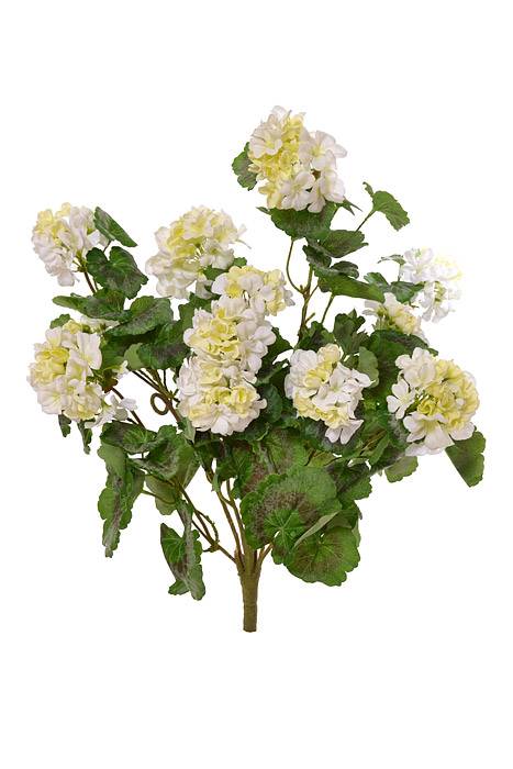 22&quot; Silk Begonia Pendant White