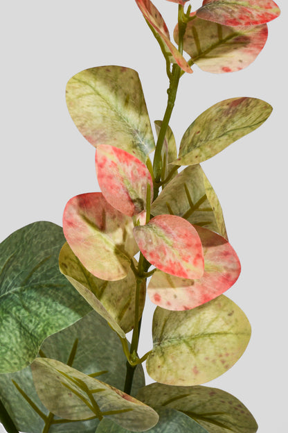 39" Silk Eucalyptus Spray Green