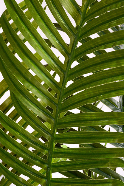 54" Artificial Areca Palm Tree with Rattan Basket Green