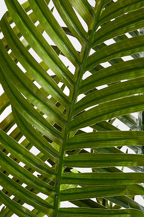 54" Artificial Areca Palm Tree with Rattan Basket Green