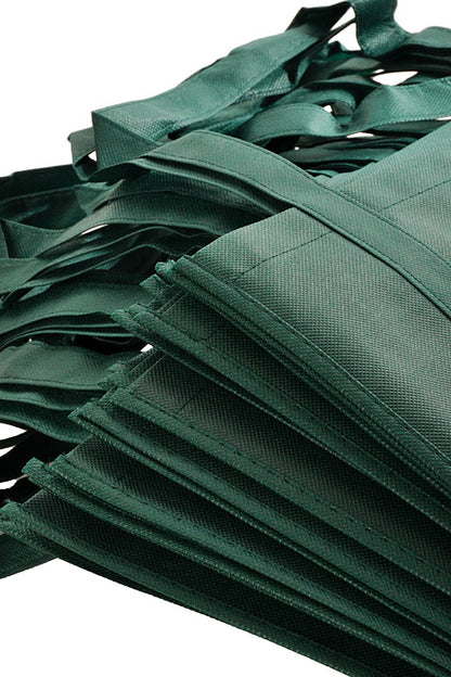 13.5" X 15" X 6" Non-Woven Fabric Bag Green (Pkg/10)