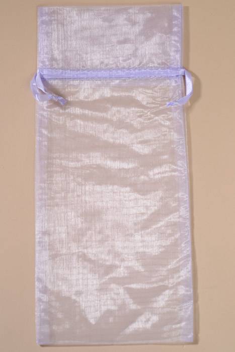 6.5" X 15" Wine Bag Lavender Pkg/12