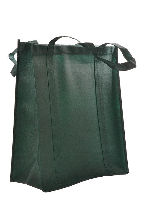 13.5" X 15" X 6" Non-Woven Fabric Bag Green (Pkg/10)