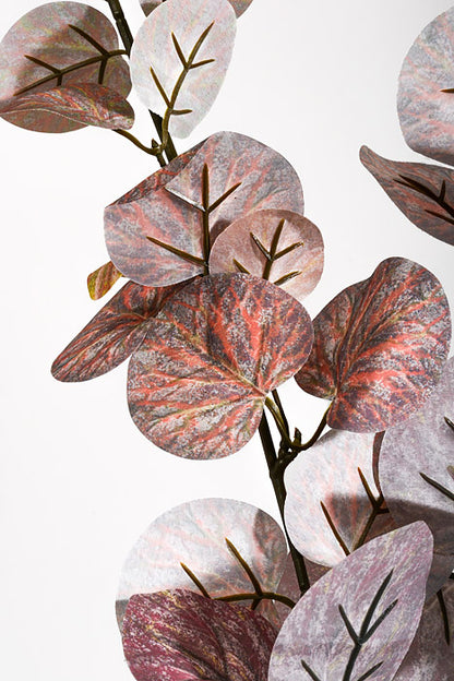 39&quot; Silk Eucalyptus Spray Burgundy