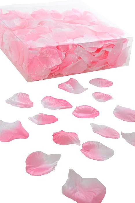 Rose Petals In Box White/light Pink