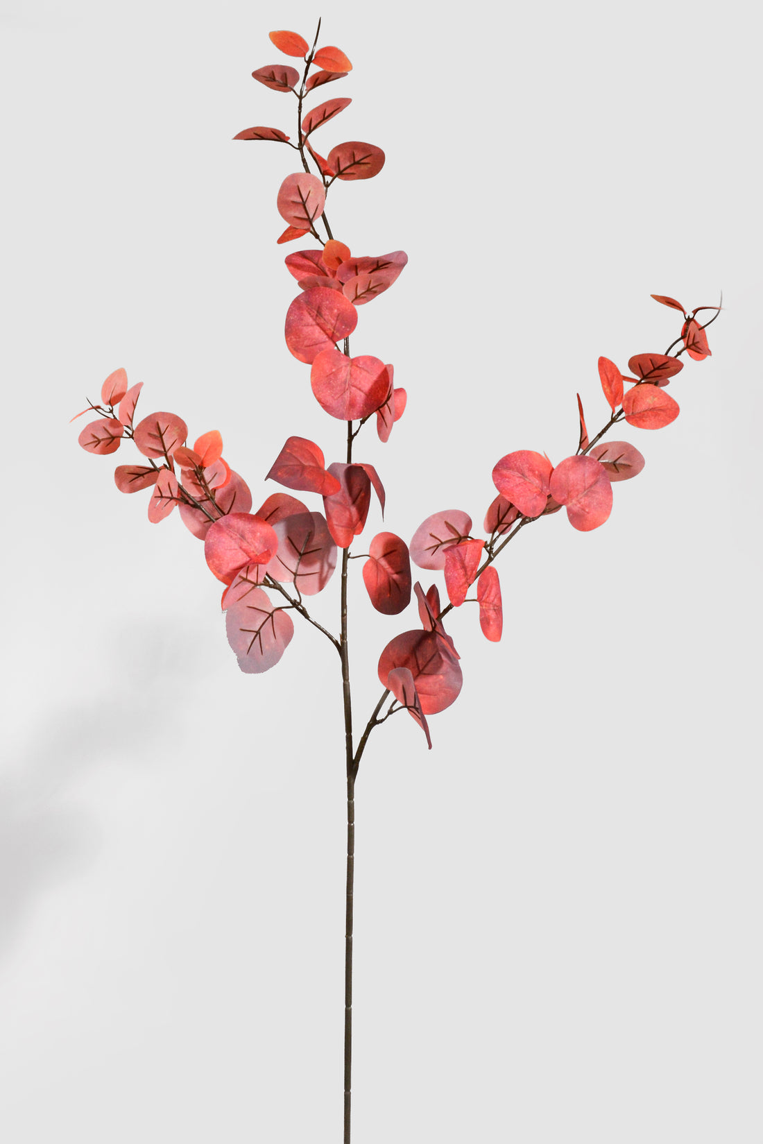 39" Silk Eucalyptus Spray Flame