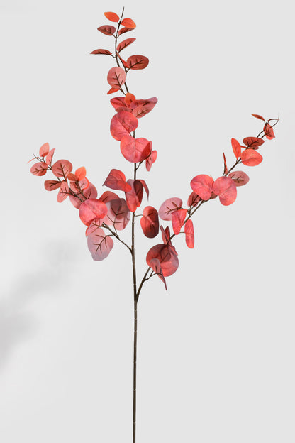 39" Silk Eucalyptus Spray Flame