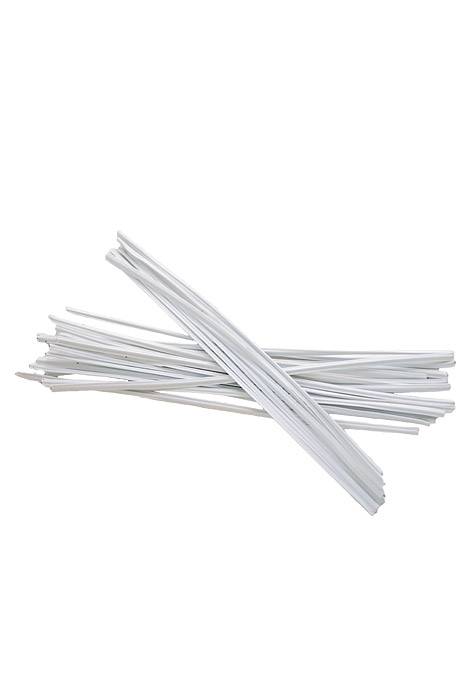 4" Twist Tie White App/500pcs