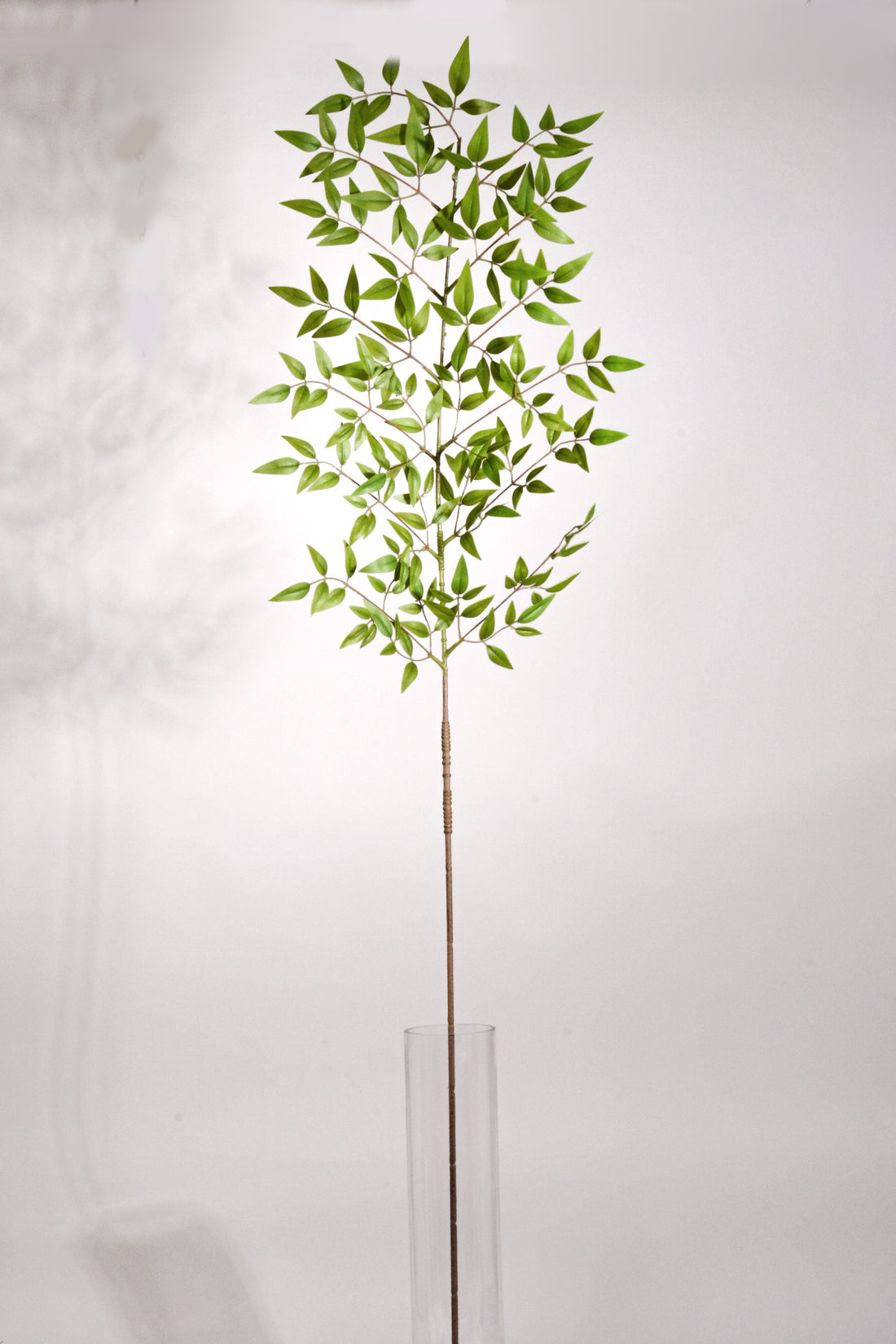 59" Silk Nandina Spray Green