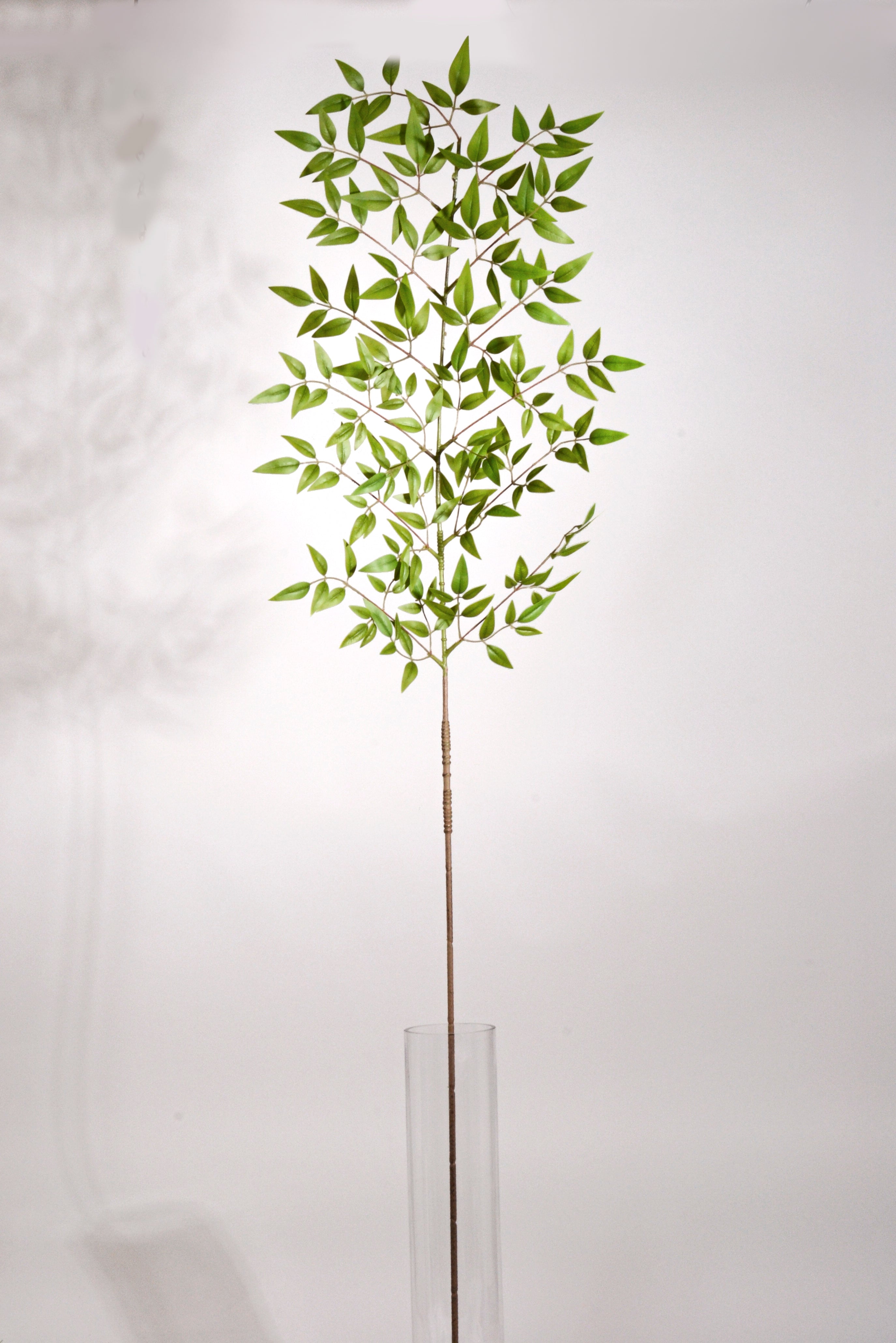 59" Silk Nandina Spray Green