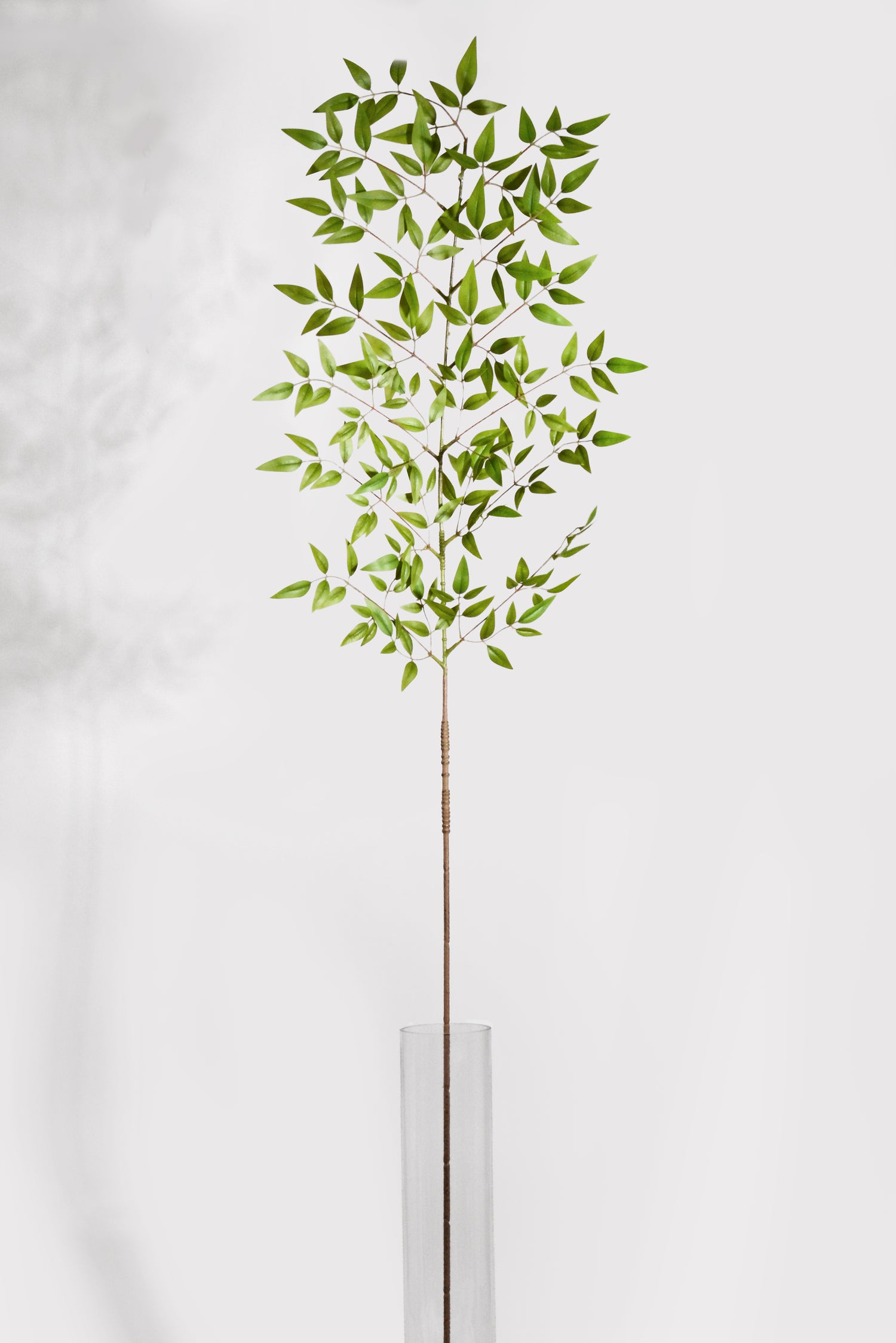 59" Silk Nandina Spray Green