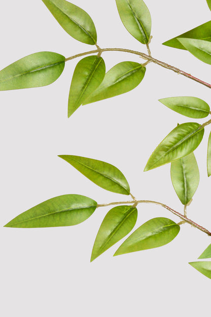 59" Silk Nandina Spray Green