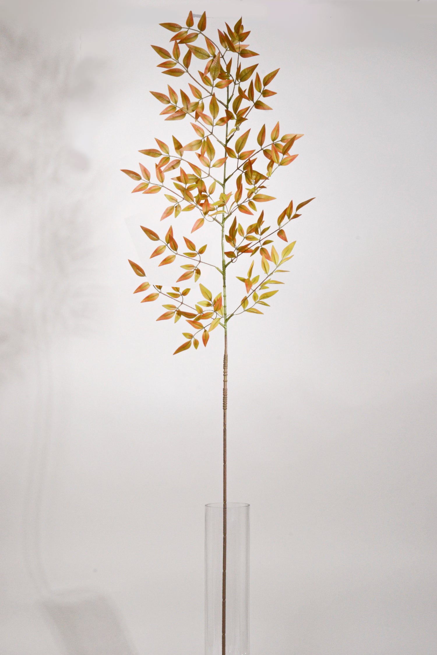 59" Silk Nandina Spray Brown