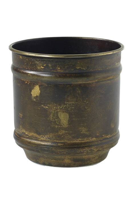 Voyage Pot Antique Brass
