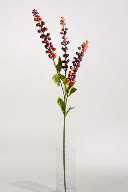 35" Berry Spray Burgundy