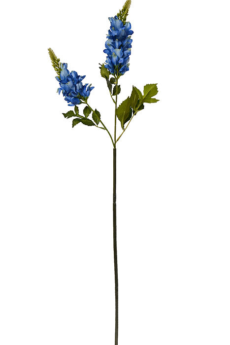 33.5" Silk Snapdragon Spray Blue