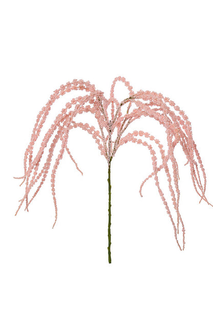 35" Artificial Amaranthus Hanging Spray Pink