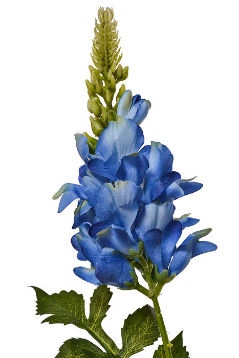 33.5" Silk Snapdragon Spray Blue