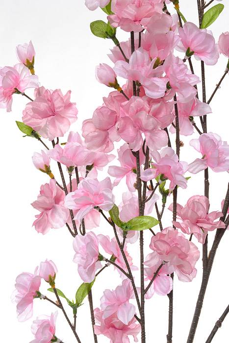 52" Silk Cherry Blossom Spray Dark Pink
