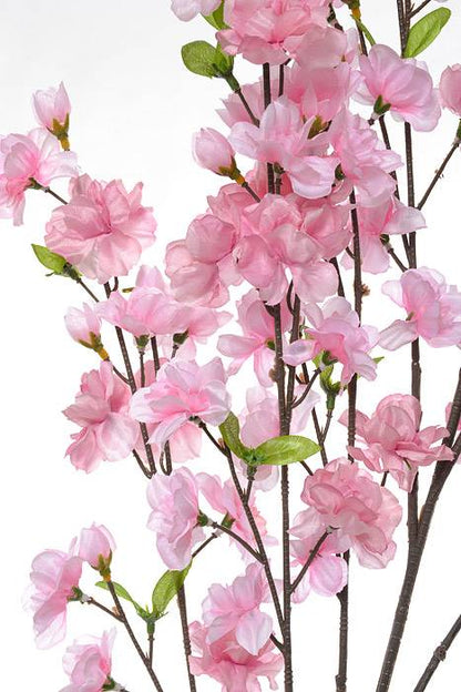 52" Silk Cherry Blossom Spray Dark Pink