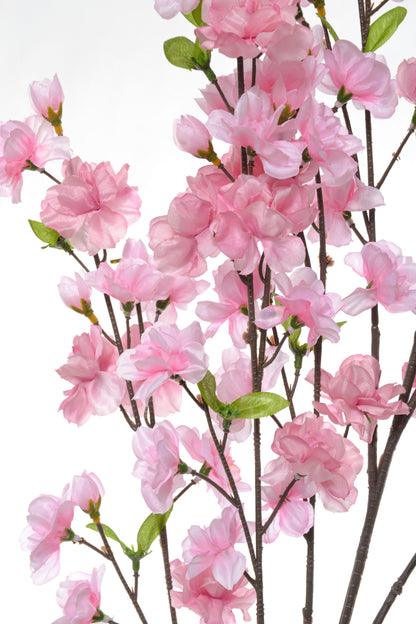 52" Silk Cherry Blossom Spray Dark Pink