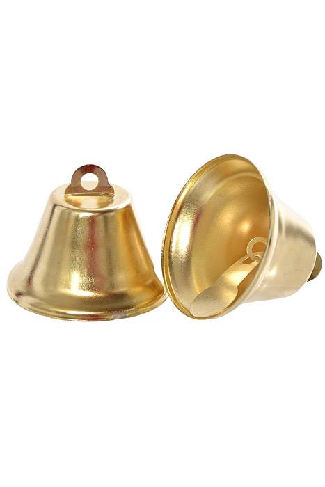 1 1/2" Bells Gold Pkg/9
