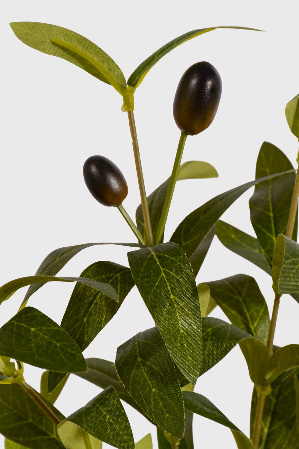 29" Artificial Olive Stem Green