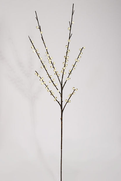 33" English Country Water Proof Berry Spray White