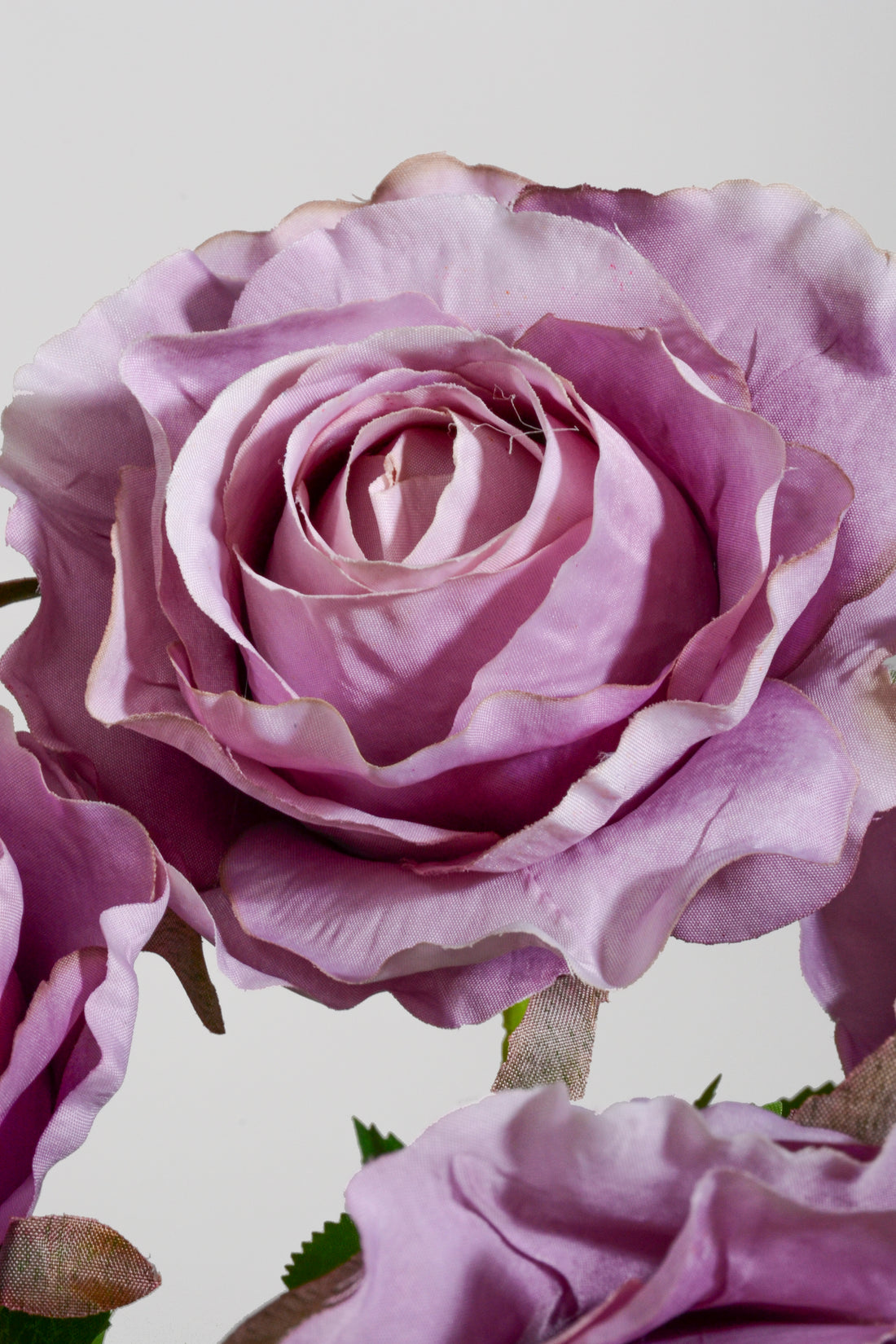 19" Silk Rose Bush Lavender