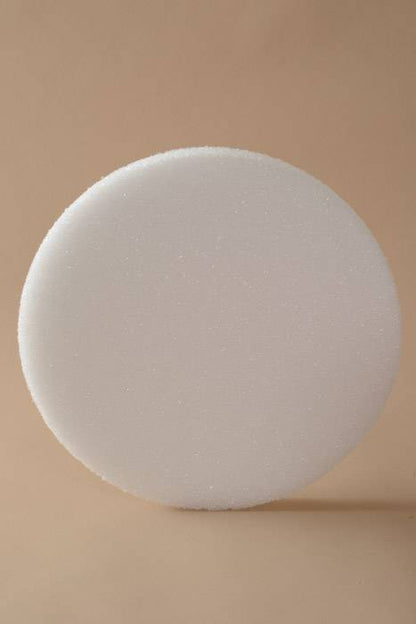 11.75&quot; X 1&quot; Styrofoam Disc White Pkg/3