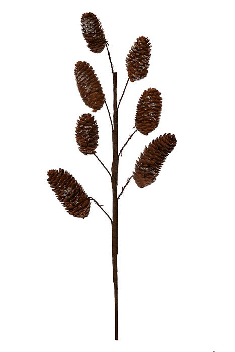 22" Frosted Cone Spray Natural Frosted