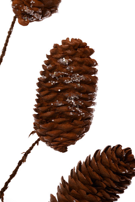 22" Frosted Cone Spray Natural Frosted