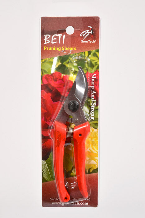 7.25" General Purpose Pruning Shears Red