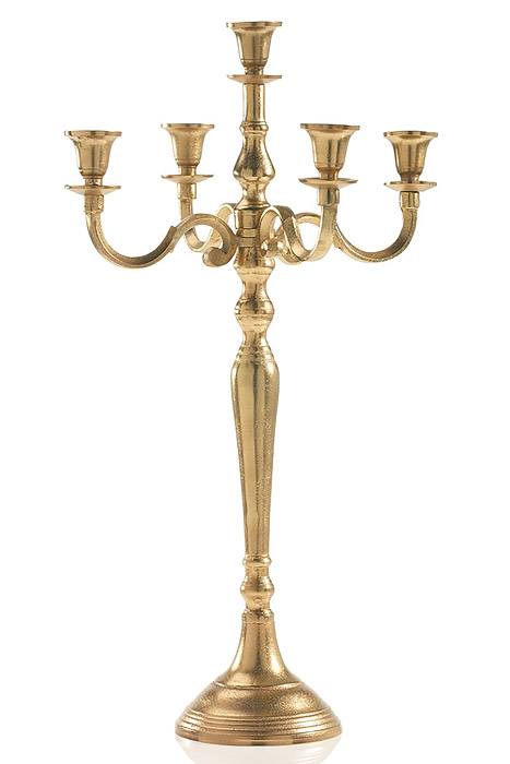 14&quot; X 24.5&quot; Moretti Candelabra Gold