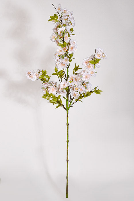 38" Wild Apple Blossom Spray Ivory