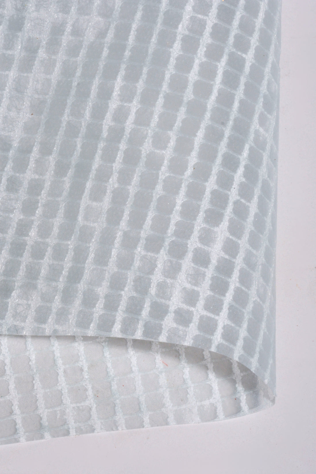 22.5" Flower Wrap Paper Grey Blue