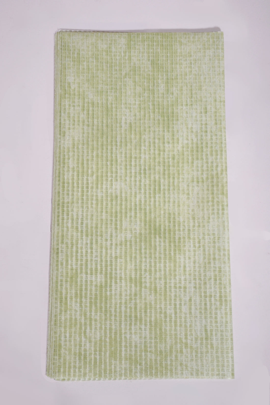 22.5" Flower Wrap Paper Lime Green Pkg/15