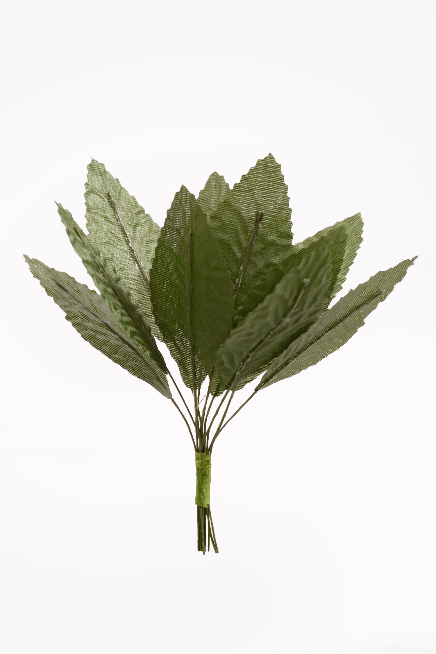 2.75" Corsage Leaves Green Pkg/144