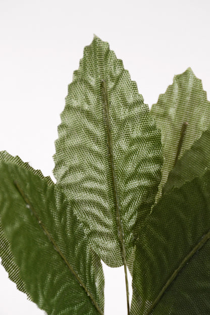 2.75" Corsage Leaves Green Pkg/144