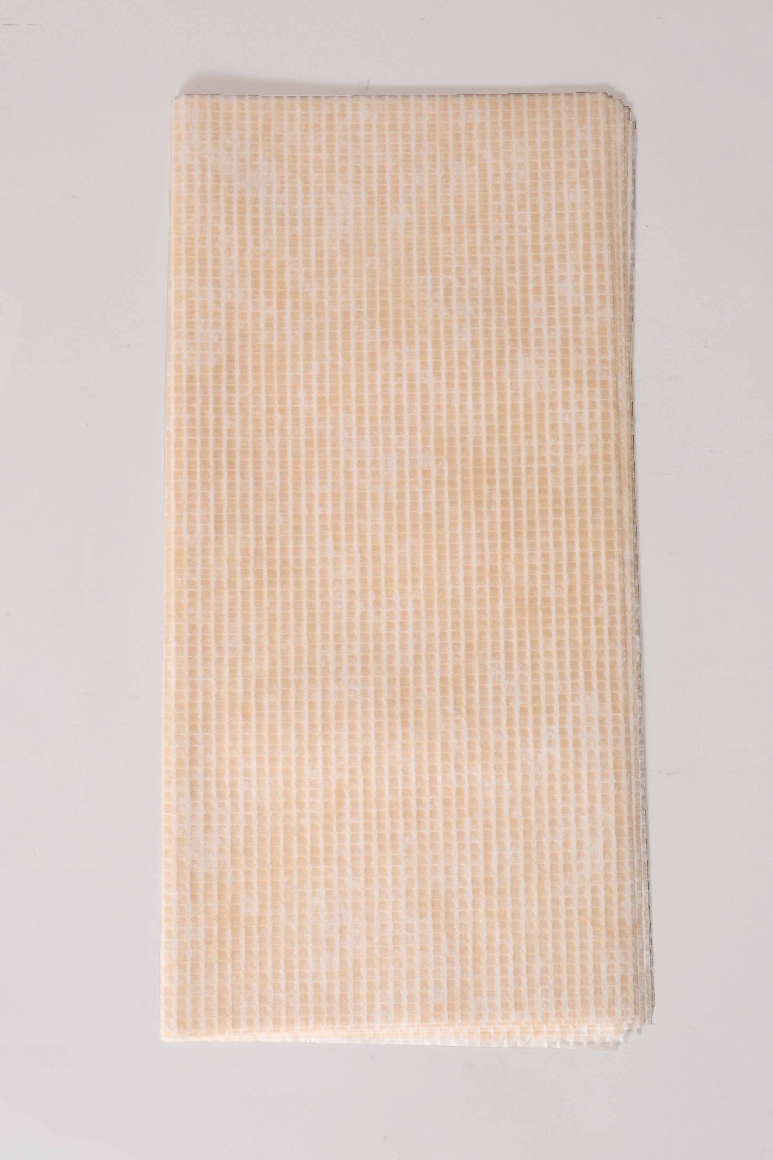 22.5" Flower Wrap Paper Peach Pkg/15